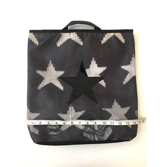 GEORGE GINA & LUCY Handbag Sack "The‎ Star" Deep Black Bag Backpack Bold Chic - Picture 4 of 10